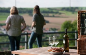 Weinrast mit Weitblick - Aussicht Weinrast mit Weitblick - Aussicht