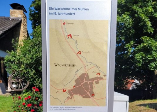 Bild historische Mühlenkarte © Stadt Ingelheim/uz Bild historische Mühlenkarte © Stadt Ingelheim/uz