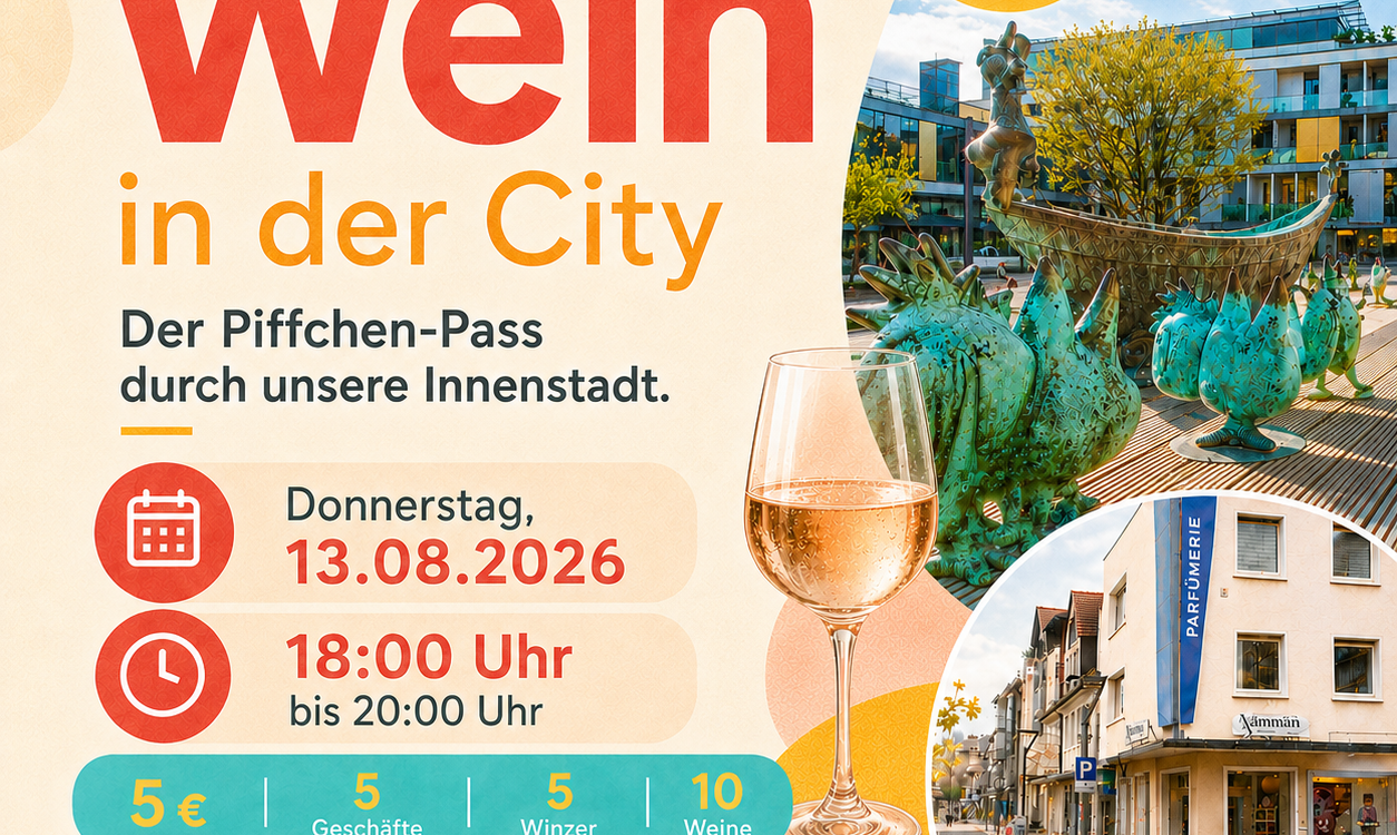 Wein in der City, © Ingelheim aktiv Wein in der City, © Ingelheim aktiv