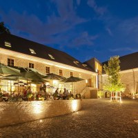 Binnenplaats van klooster Engelthal Binnenplaats van klooster Engelthal