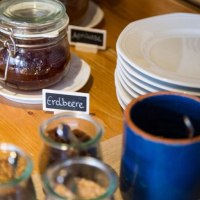 Frühstücks Buffet Ausschnitt Frühstücks Buffet Ausschnitt