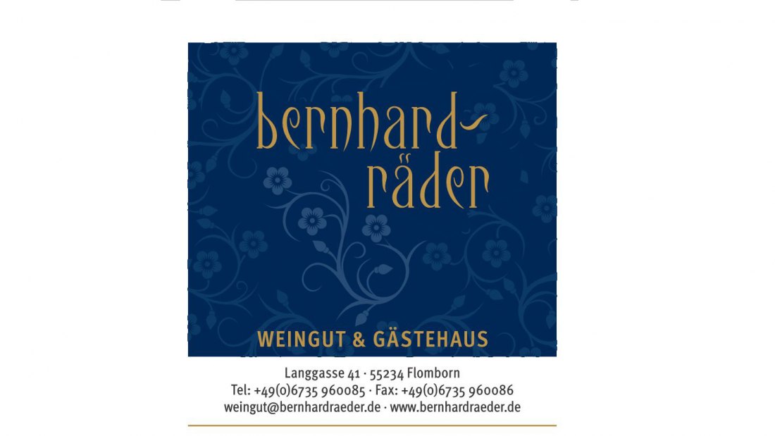 Weingut Bernhard-Räder_Logo, © Weingut Bernhard-Räder Weingut Bernhard-Räder_Logo, © Weingut Bernhard-Räder