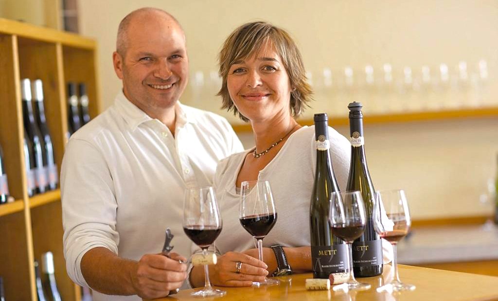 Weingut Mett & Weidenbach_Winzer, © Weingut Mett & Weidenbach Weingut Mett & Weidenbach_Winzer, © Weingut Mett & Weidenbach