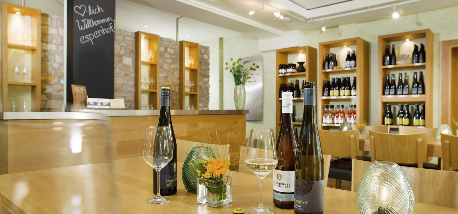 Vinothek Weingut Espenhof, © Carsten Costard Vinothek Weingut Espenhof, © Carsten Costard