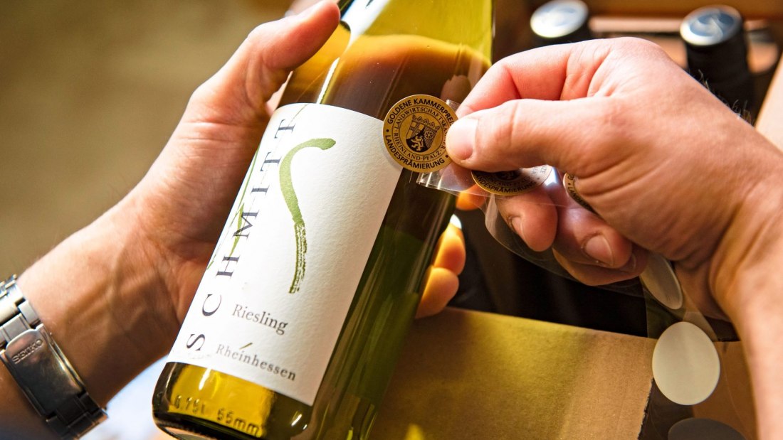 Weingut Schmitt_Kammerpreismünze, © Weingut Schmitt Weingut Schmitt_Kammerpreismünze, © Weingut Schmitt