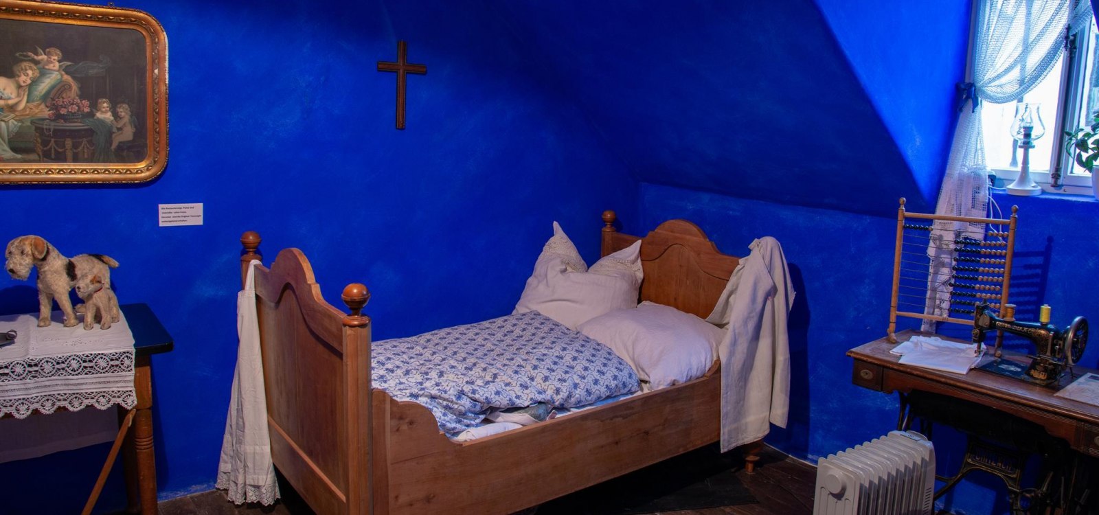 Schlafzimmer im Fischerhaus Schlafzimmer im Fischerhaus