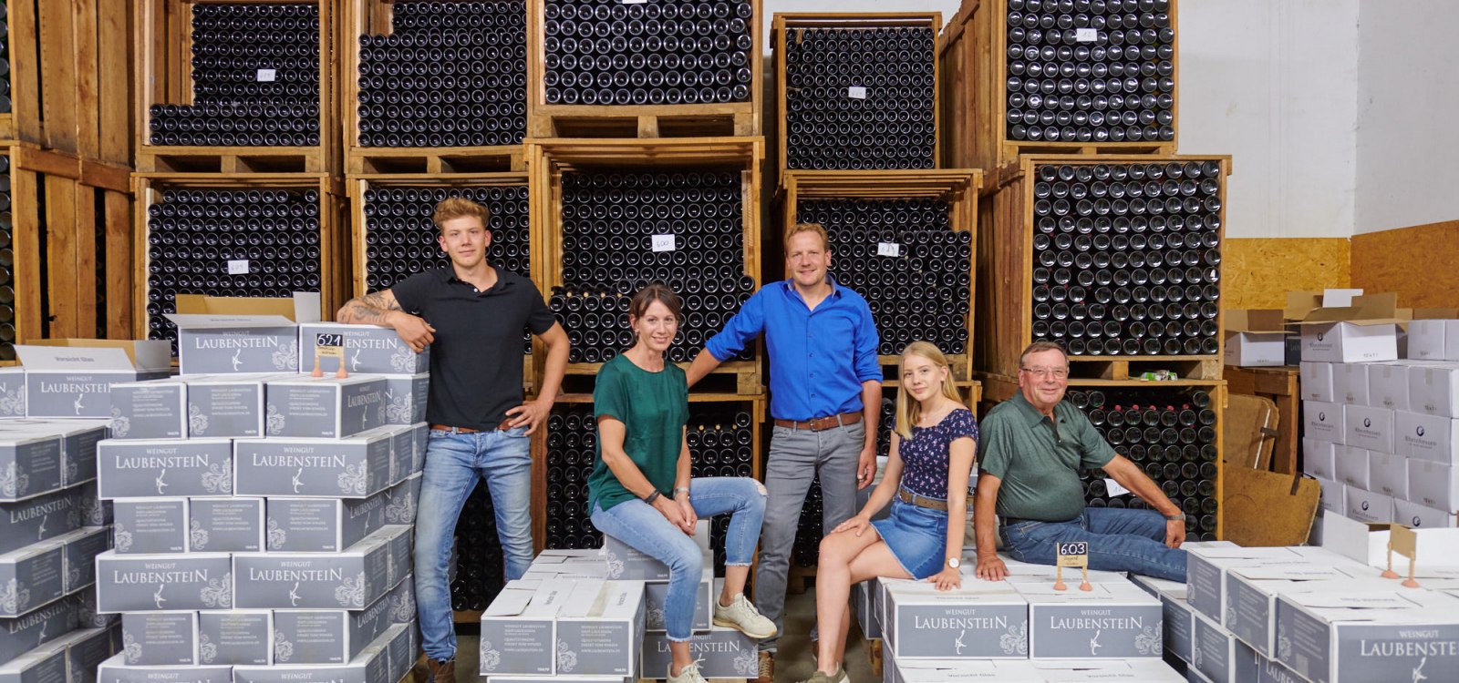 Weingut Laubenstein_Familie, © Weingut Laubenstein Weingut Laubenstein_Familie, © Weingut Laubenstein