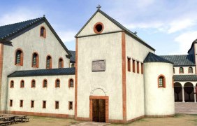 Digitale reconstructie van Trikonchon Digitale reconstructie van Trikonchon