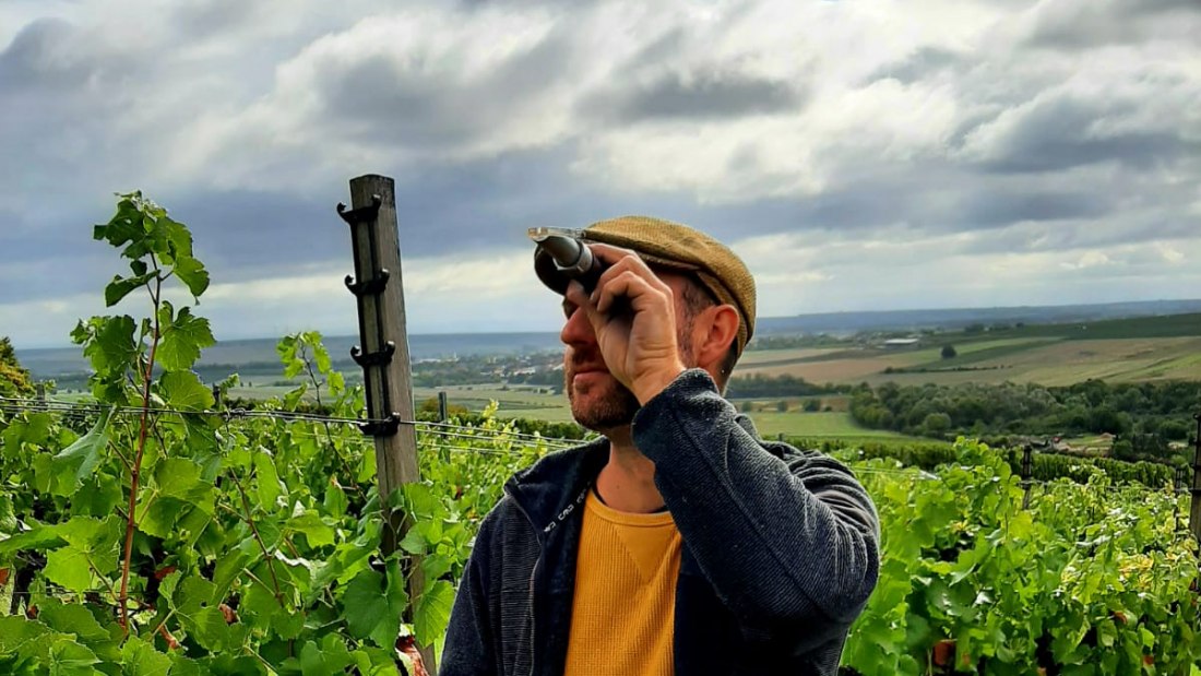 Weingut Keßler_Winzer Refraktometer, © Weingut Keßler Weingut Keßler_Winzer Refraktometer, © Weingut Keßler