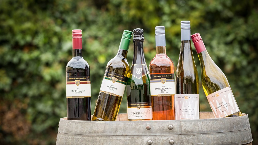 Weinkontor Westhofen_Weinflaschen, © Weinkontor Westhofen Weinkontor Westhofen_Weinflaschen, © Weinkontor Westhofen