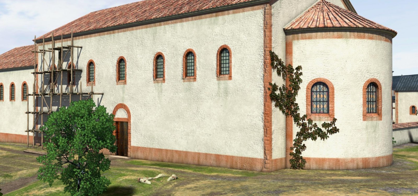 Monument Aula Regia - voormalige troonzaal 3 Monument Aula Regia - voormalige troonzaal 3