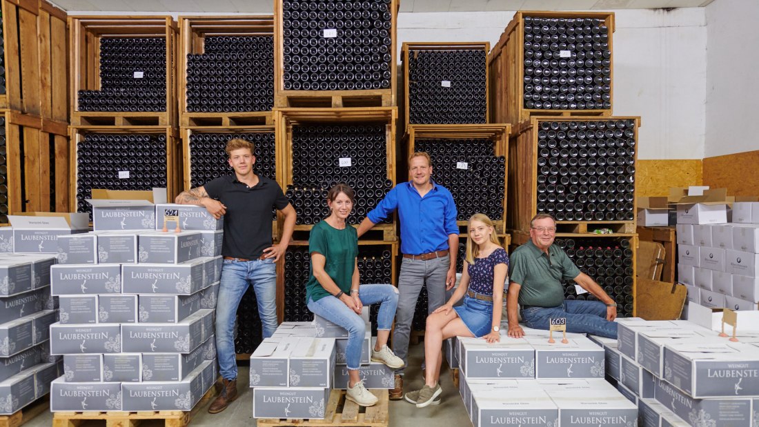 Weingut Laubenstein_Familie, © Weingut Laubenstein Weingut Laubenstein_Familie, © Weingut Laubenstein