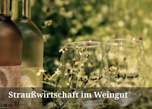 Straußwirtschaft im Weingut Wagner Straußwirtschaft im Weingut Wagner