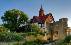 Altes Elektrizitätswerk mit Uffhubtor © Rainer Oppenheimer/Stadt Ingelheim Altes Elektrizitätswerk mit Uffhubtor © Rainer Oppenheimer/Stadt Ingelheim