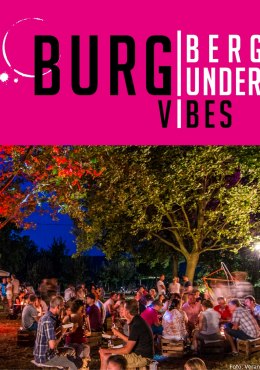 The wine festival was also recognized as another "Rheinhessen EXCELLENT wine festival" in the red wine town of Ingelheim. © Organizer of BurgBerg under Vibes / Philipp Wasem The wine festival was also recognized as another "Rheinhessen EXCELLENT wine festival" in the red wine town of Ingelheim. © Organizer of BurgBerg under Vibes / Philipp Wasem