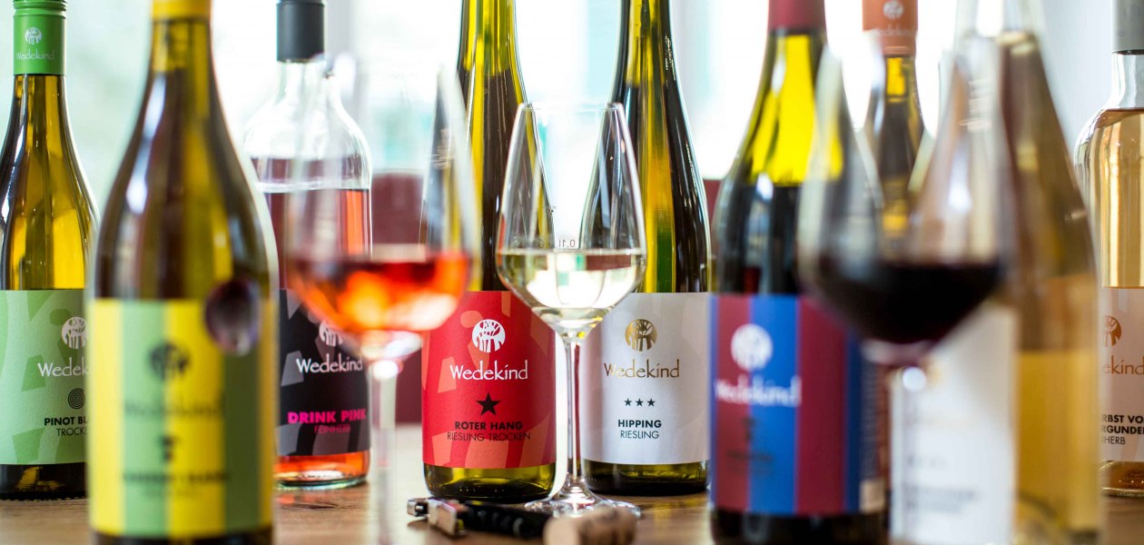Weingut Wedekind_Weine, © Bernward Bertram Weingut Wedekind_Weine, © Bernward Bertram