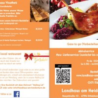 Flyer 1 © Landhaus am Heidenturm Flyer 1 © Landhaus am Heidenturm