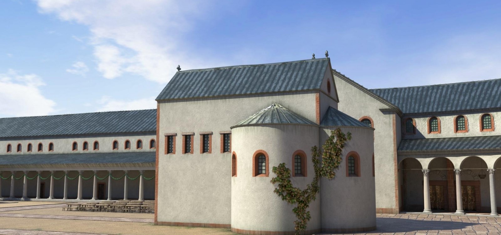 Digitale reconstructie van Trikonchon Digitale reconstructie van Trikonchon