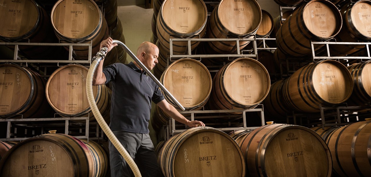 Weingut Bretz_Holzfässer, © Weingut Bretz Weingut Bretz_Holzfässer, © Weingut Bretz