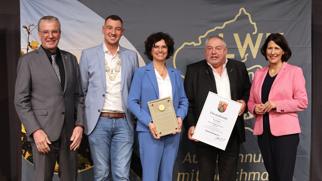 Staatsehrenpreis_Weingut Wilhelm Laubenstein, Gensingen Staatsehrenpreis_Weingut Wilhelm Laubenstein, Gensingen