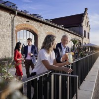 Netwerken op het zonneterras Netwerken op het zonneterras