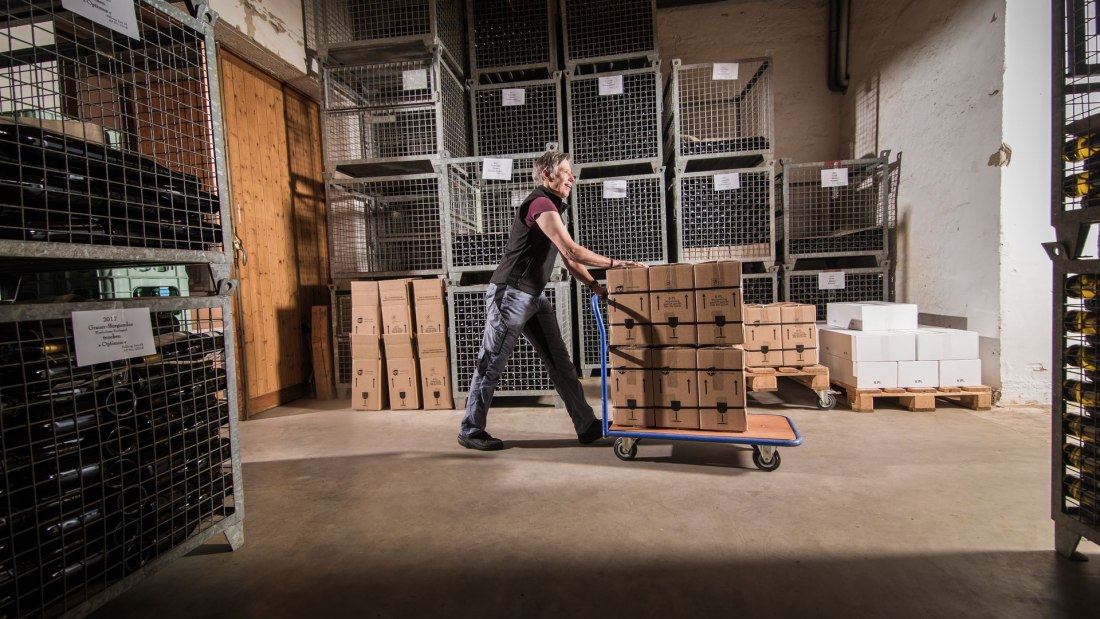 Weingut Helmut Geil_Flaschenlager, © Weingut Helmut Geil Weingut Helmut Geil_Flaschenlager, © Weingut Helmut Geil