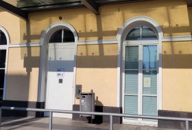 Öffentliche Toilette Bahnhof Ingelheim © Stadt Ingelheim/uz Öffentliche Toilette Bahnhof Ingelheim © Stadt Ingelheim/uz