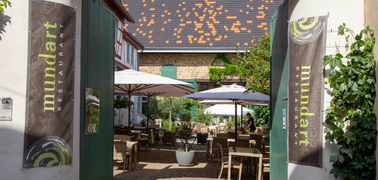 mundart Restaurant_Au&szlig;en 2, &copy; mundart Restaurant