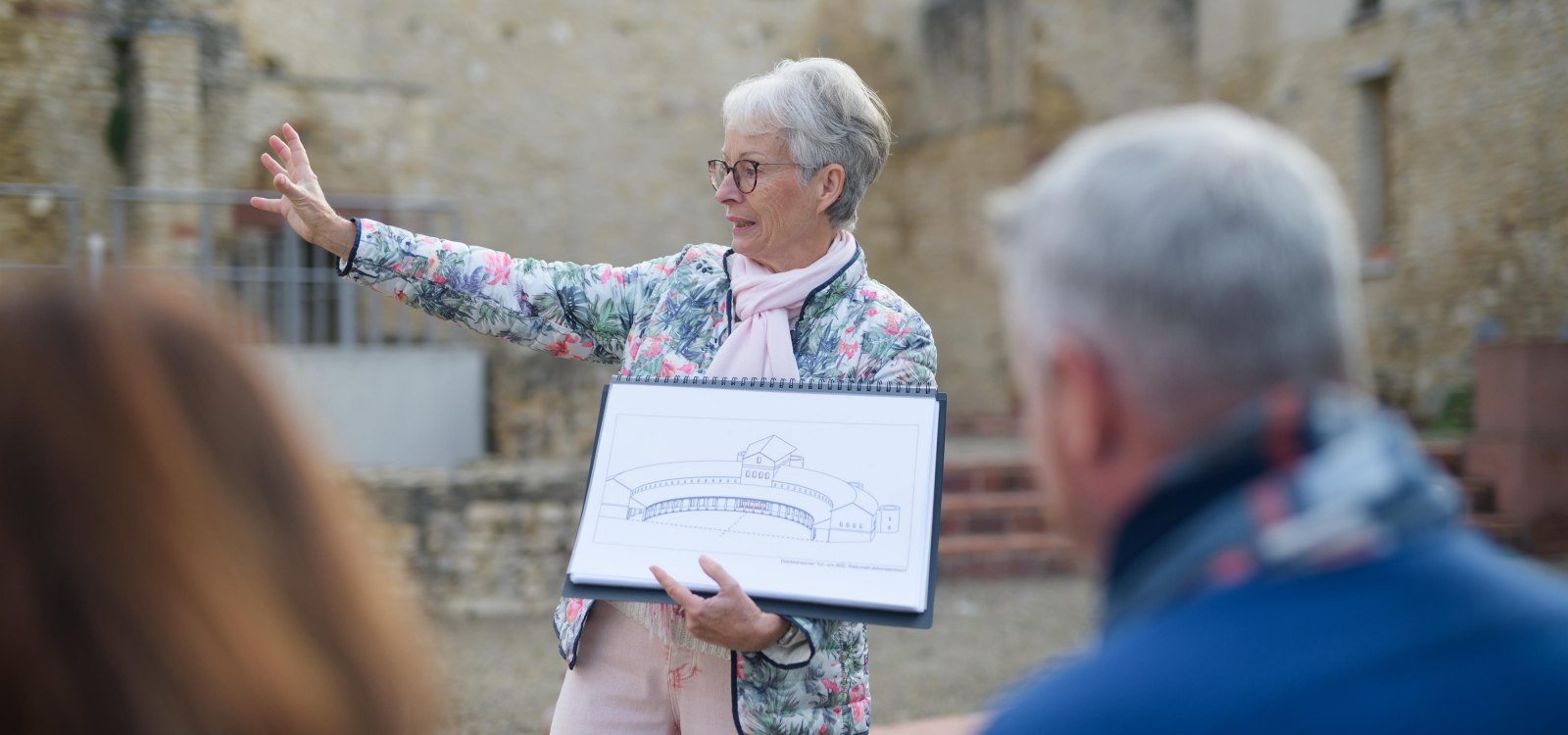 Kaiserpfalz-Führung, © Angelika Stehle/Stadt Ingelheim