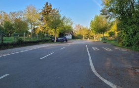 Busparkplatz am Wanderparkplatz Bismarckturm