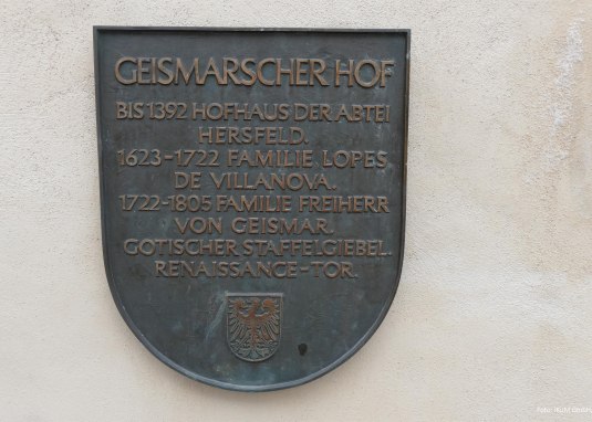 Tafel bij Geismar'scher Hof