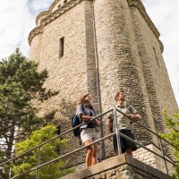 Bismarckturm - Besucherplattform © Dominik Ketz/RHT GmbH
