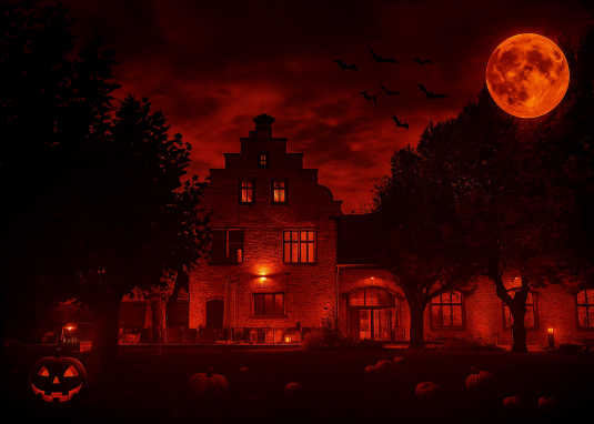 Halloween-Gruseltour &copy; KI generiert -  Rainer Oppenheimer