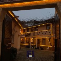 Hofeingang zum Ferienappartment &copy; Matthias Meerfeld