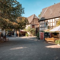 Weingut Wasem Doppelst&uuml;ck Innenhof