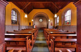 Gustav-Adolf-Kirche Innenaufnahme © Rainer Oppenheimer/Stadt Ingelheim