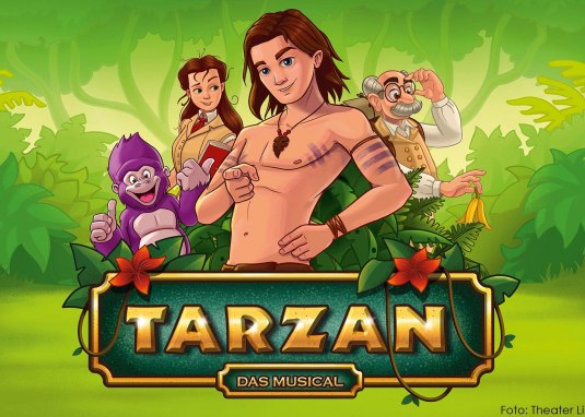 Tarzan - das Musical_Plakatmotiv_quer © Theater Liberi