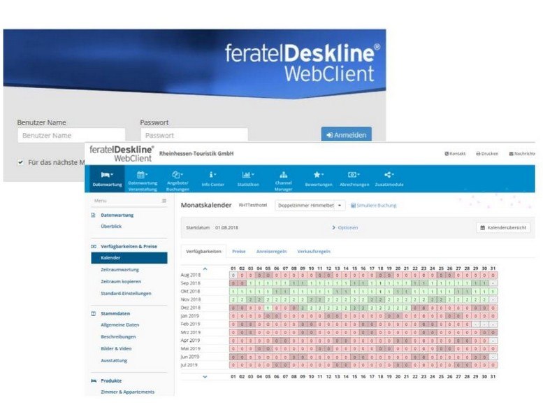 Webclient Kontingente, &copy; Rheinhessen-Touristik GmbH