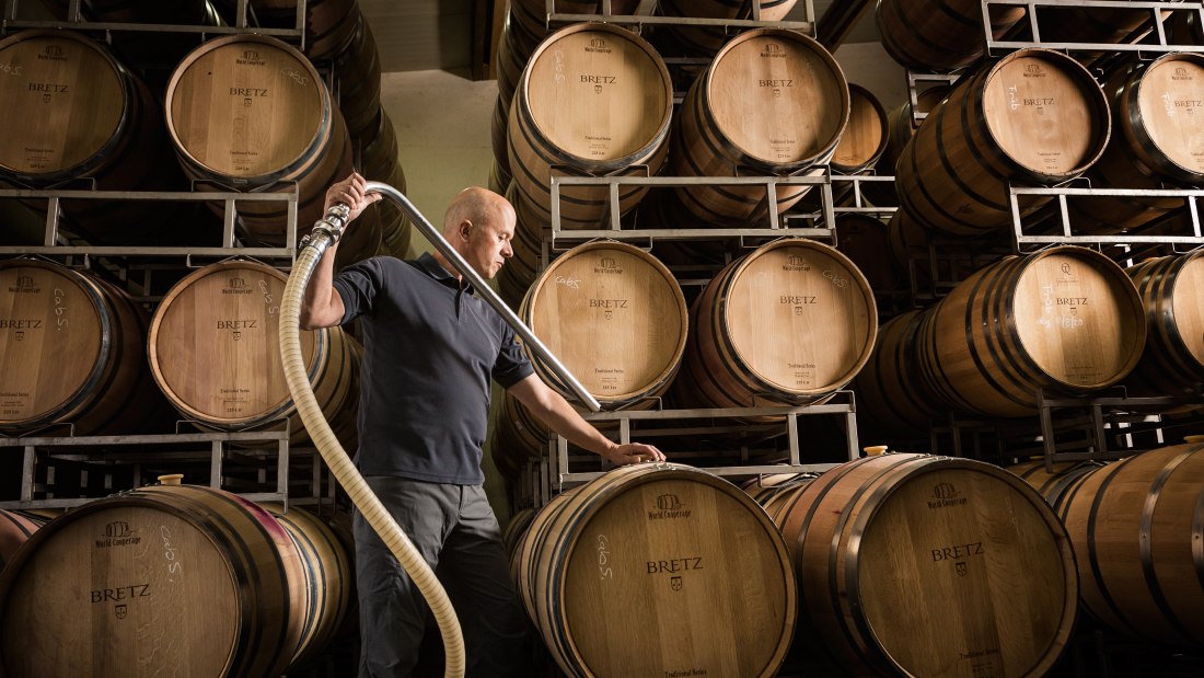 Weingut Bretz_Holzf&auml;sser, &copy; Weingut Bretz