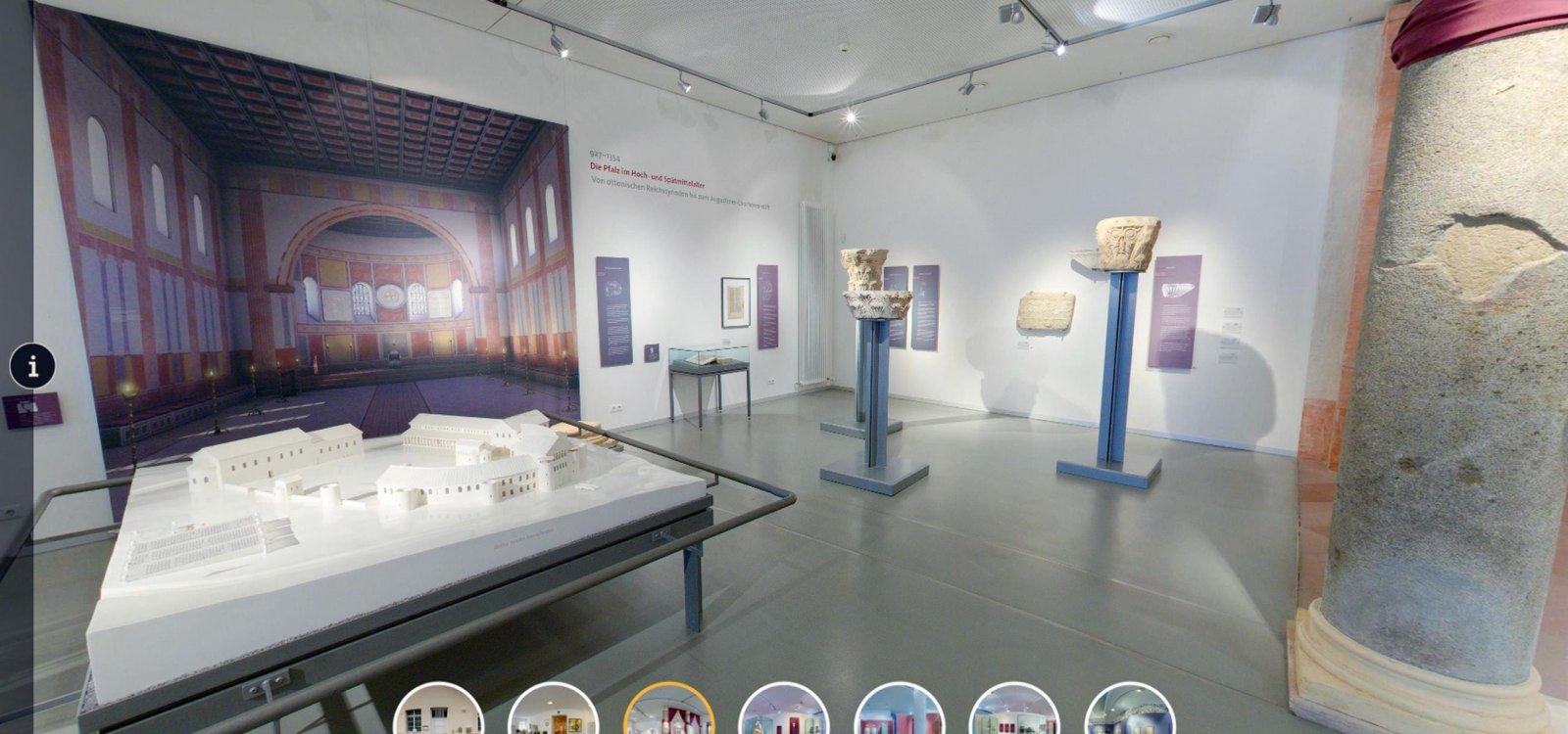 Startseite 360 Grad Rundgang, © MbdK, Screenshot: Isabell Kappesser