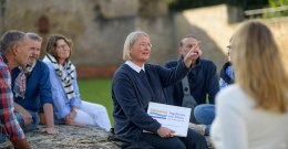 F&uuml;hrung in der Kaiserpfalz &copy; Angelika Stehle/Stadt Ingelheim