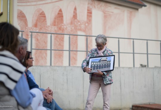 F&uuml;hrung in der Kaiserpfalz, &copy; Angelika Stehle/Stadt Ingelheim