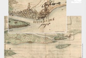 Rheinauenkarte historisch &copy; Ausschnitt Rheinauenkarte Besserer
