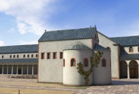 Digitale Rekonstruktion Trikonchons &copy; Archimedix/Stadt Ingelheim