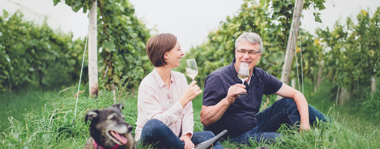 Lebensfreude im Glas, &copy; Weingut Hauck
