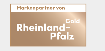Leichte Sprache - Logo RLP Gold