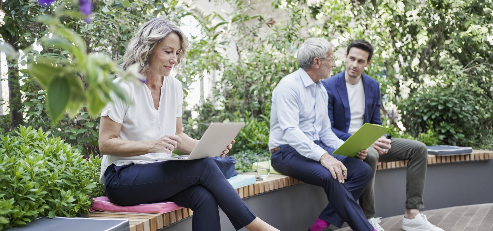 Winzerkeller Ingelheim - Innengarten, © Roger Richter/IKuM GmbH