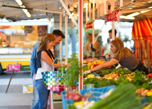 Wochenmarkt &copy; Angelika Stehle
