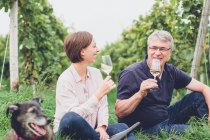 Lebensfreude im Glas, &copy; Weingut Hauck