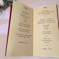 Menü-Vorschlag für Feierlichkeiten © Mechtild Weitzel